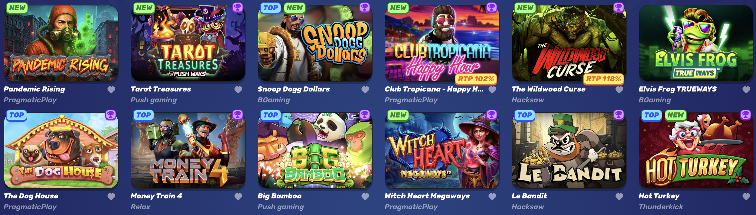 Herní automaty v Online casinu GambleZen